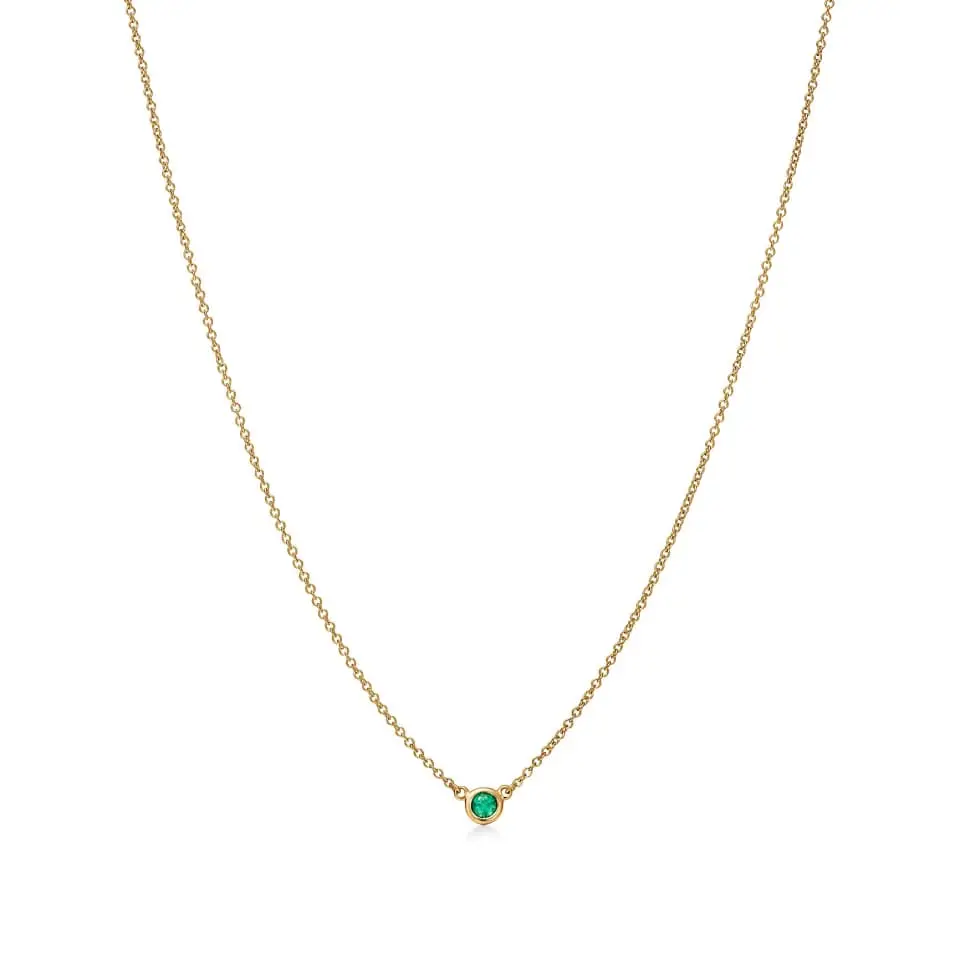 Color by the Yard Emerald Pendant